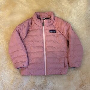 Patagonia Kids Light Pink Puffer Jacket